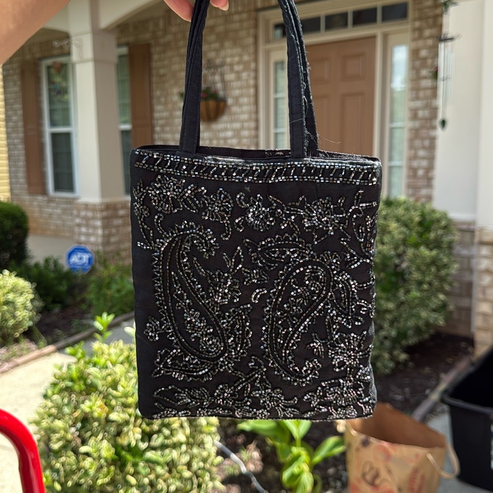 Vintage Beaded Mini Bag